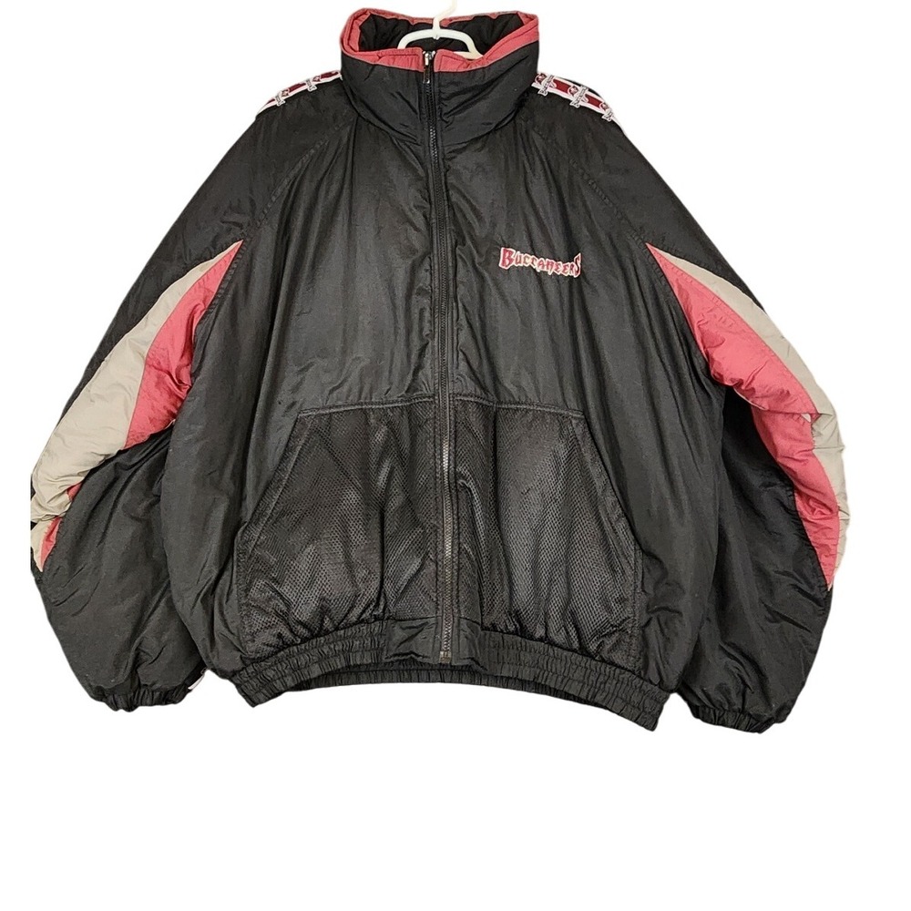 NFL Game Day Tampa‎ Bay Buccaneers Black Puffer Jacket XXL/EEG